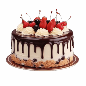 vecteezy ai generated cake clip art 40185536